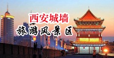 肏大屄视频中国陕西-西安城墙旅游风景区